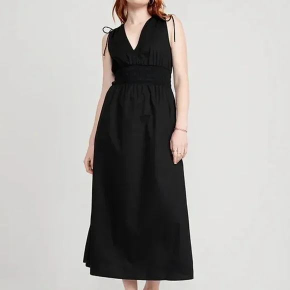 old navy cotton maxi dress Sleeveless Boho Maxi Dress